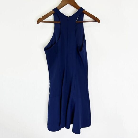 Amanda Uprichard Blue Bellina Sleeveless Drop Wais - Picture 2 of 10